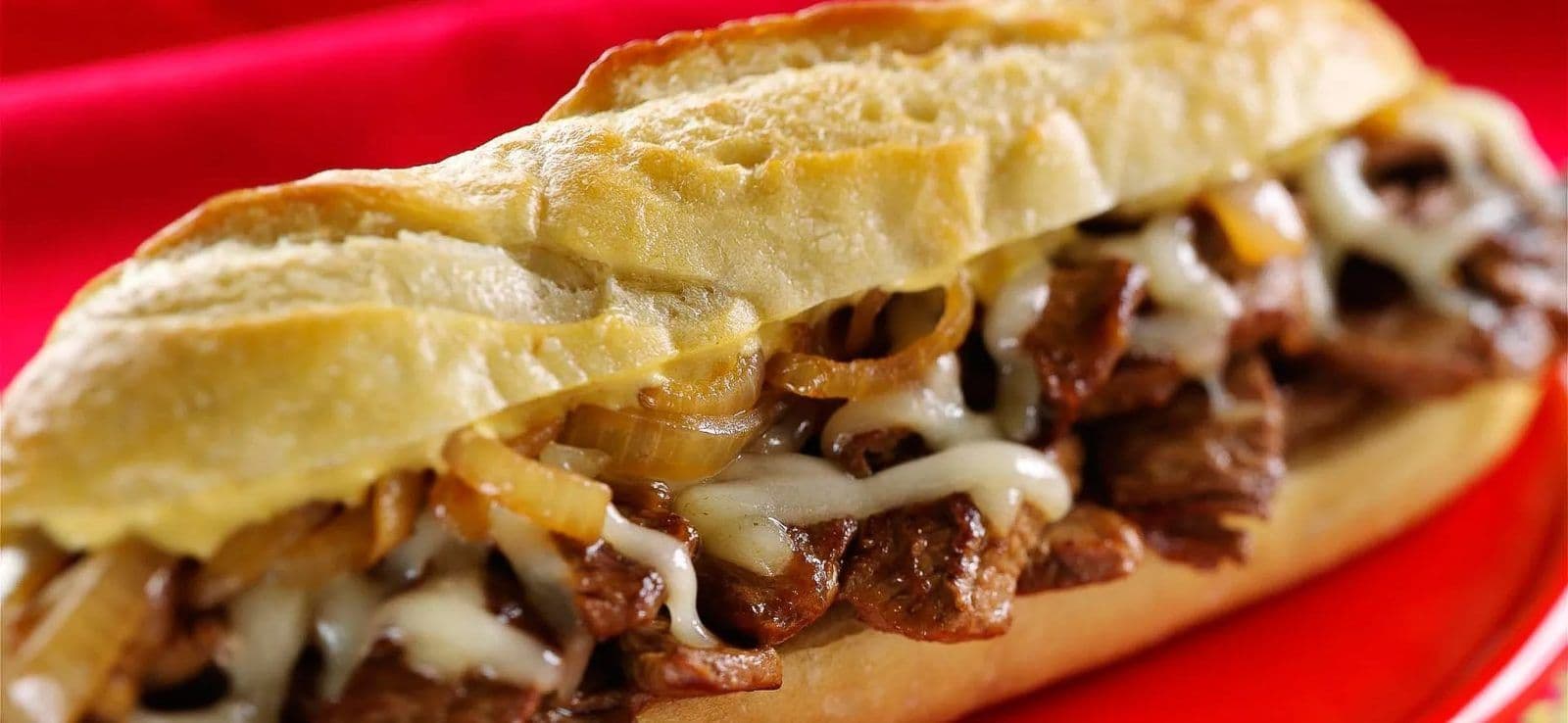 Cheesesteak with fried onions